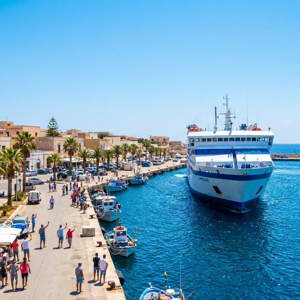 Come raggiungere Lampedusa: guida completa tra voli e traghetti